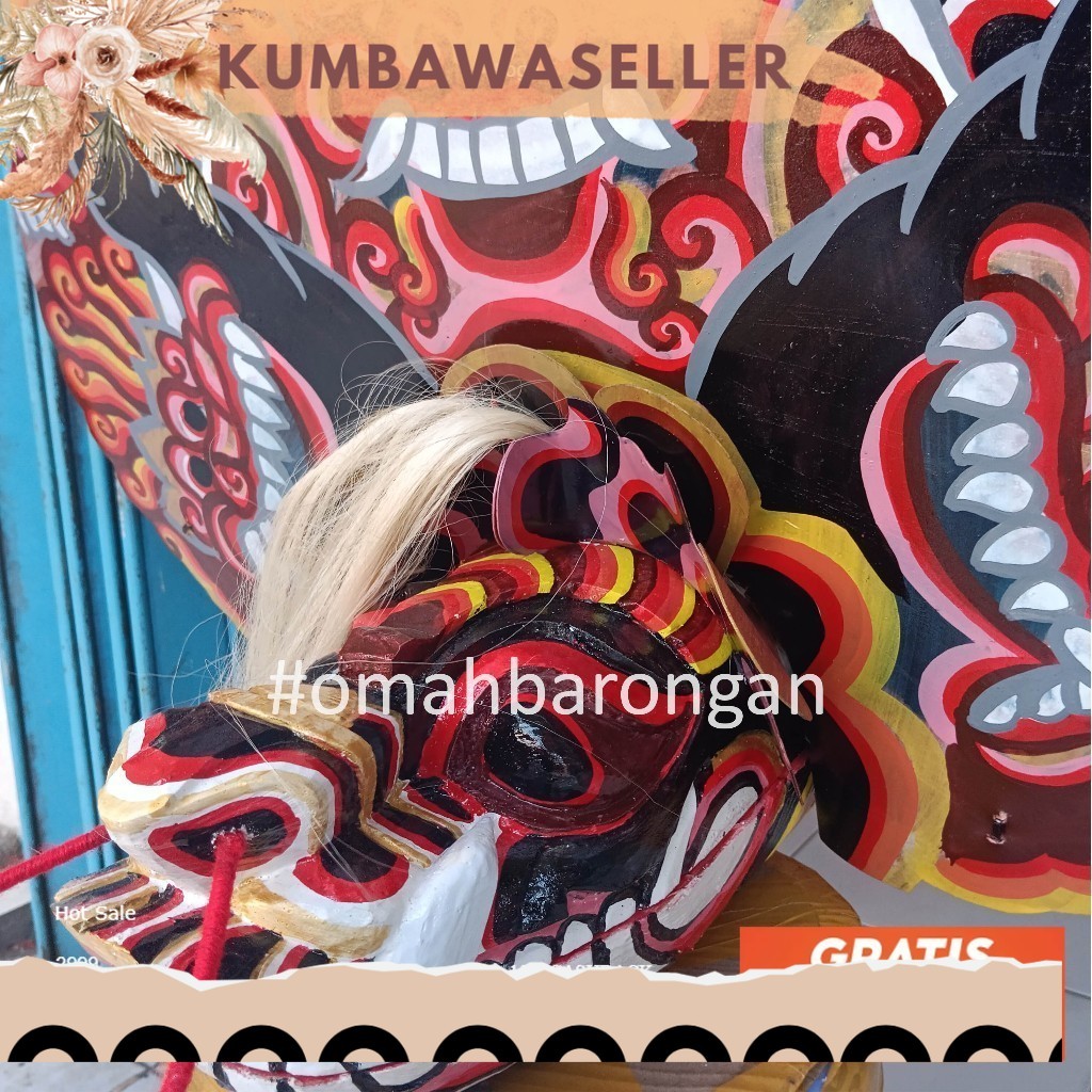 Jual Barongan Ukuran 14 Warna Telon Kayu Sengon KBW | Shopee Indonesia