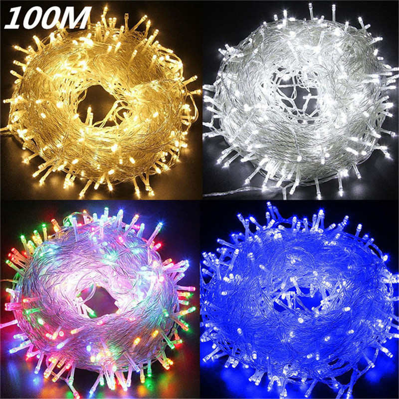 Jual Xmas Outdoor ristmas Lights Led String Lights 100M 10M 5M Luces ...