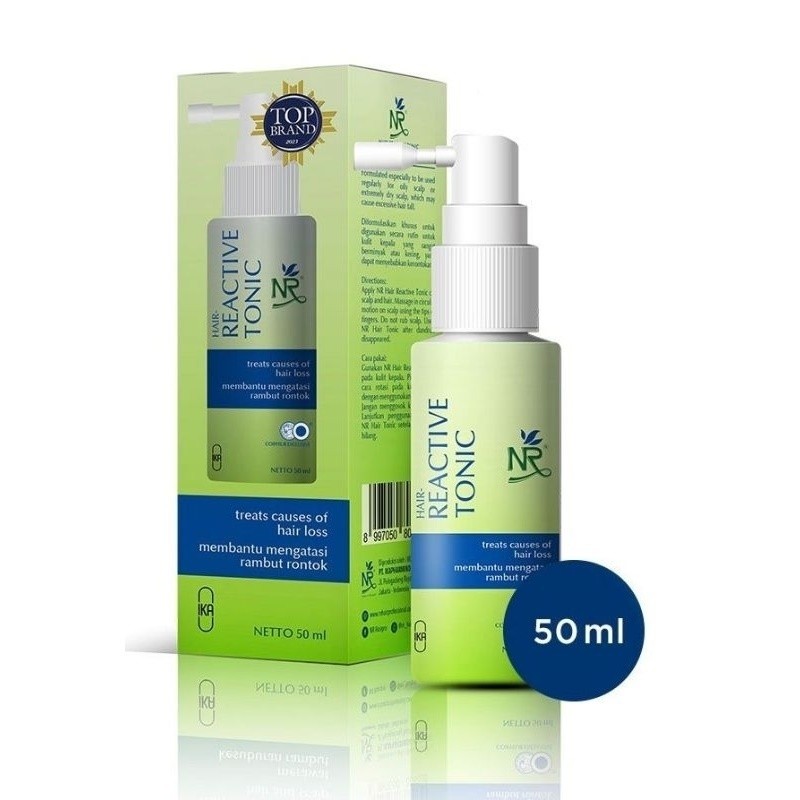 Jual NR Reactive Tonic 50ml - Hair Tonic Untuk Rambut Rontok Parah ...