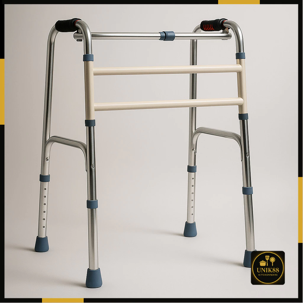 [UNIK88] Walker Tanpa Roda / Alat Bantu Jalan / Walker Lipat | AutoStock