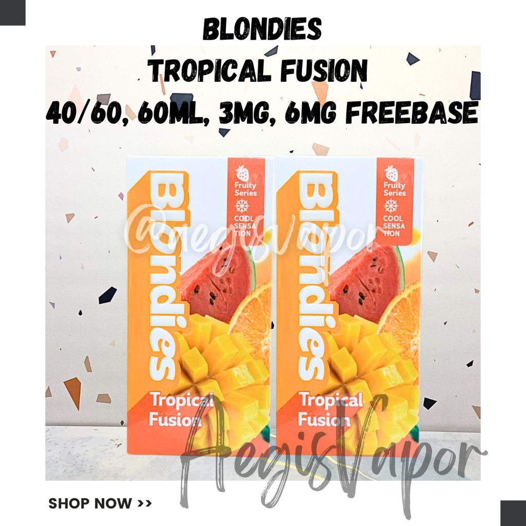 Jual Blondies Fruity Series 60ml Freebase | Shopee Indonesia