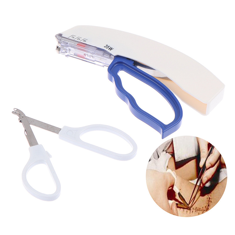 Jual Skin Stapling Stitching Device Surgery Surgical Clipper Stapler ...