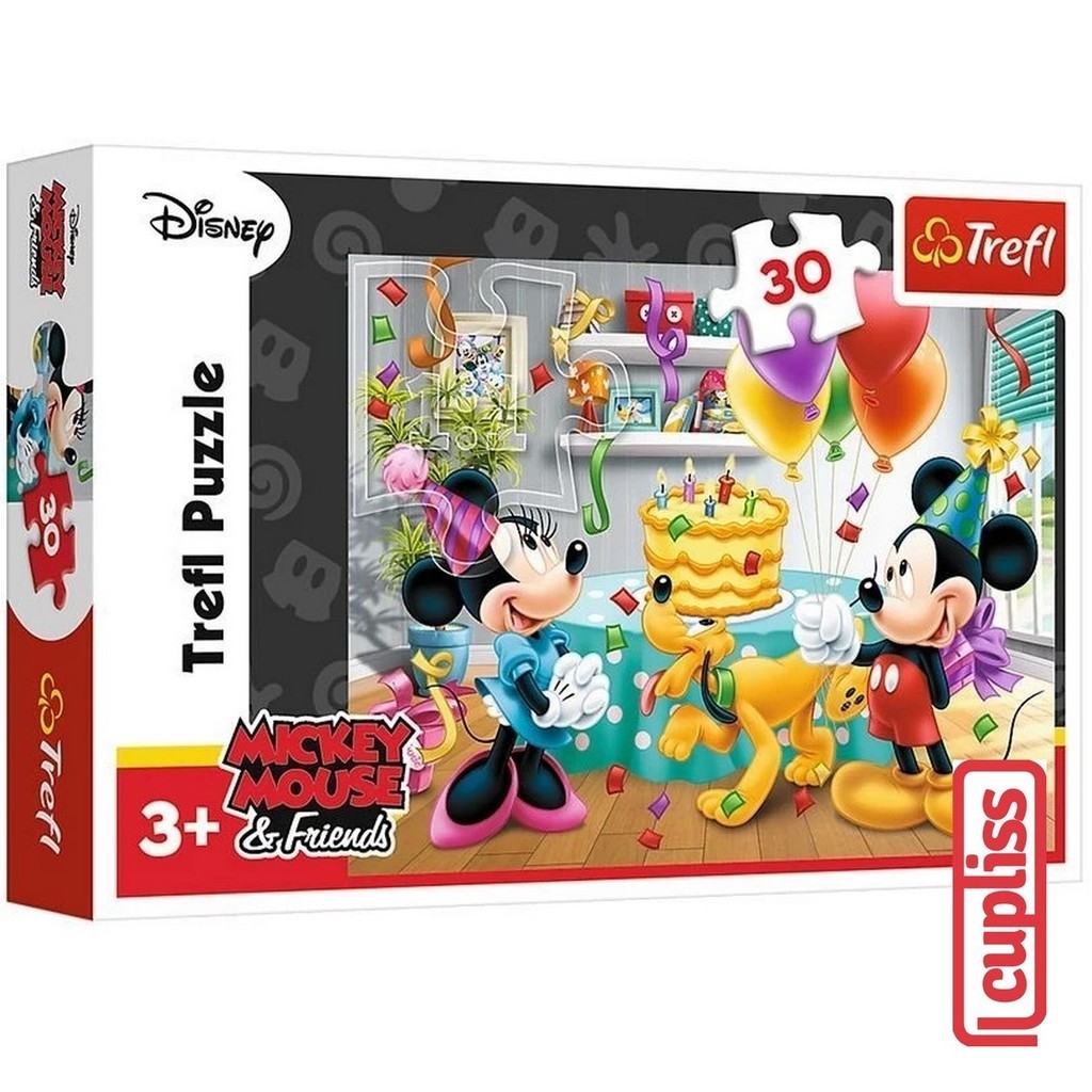 Jual Trefl Original Puzzle 18211 Disney Mickey Mouse Friends Birthday ...