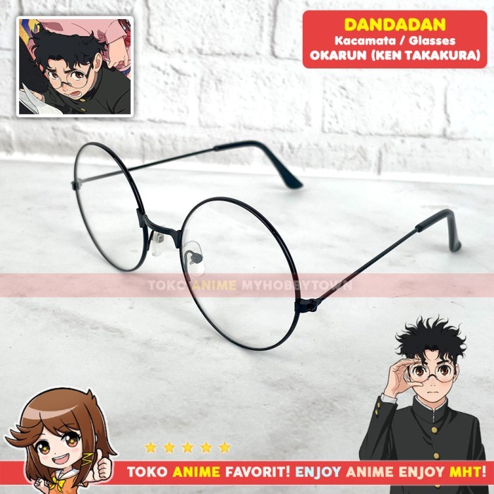 Jual Kacamata Okarun Ken Takakura Anime Dandadan Kostum Cosplay Nobita ...