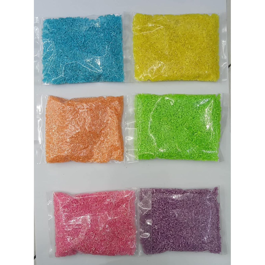Jual RANGOLI COLLOR RICE 100GR | Shopee Indonesia