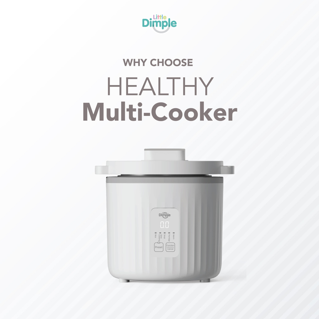 Jual LITTLE DIMPLE Healthy Multi Cooker | Rice Cooker | Multi ...