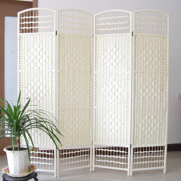 Jual Paper rattan partition folding screen seat screen screen solid ...