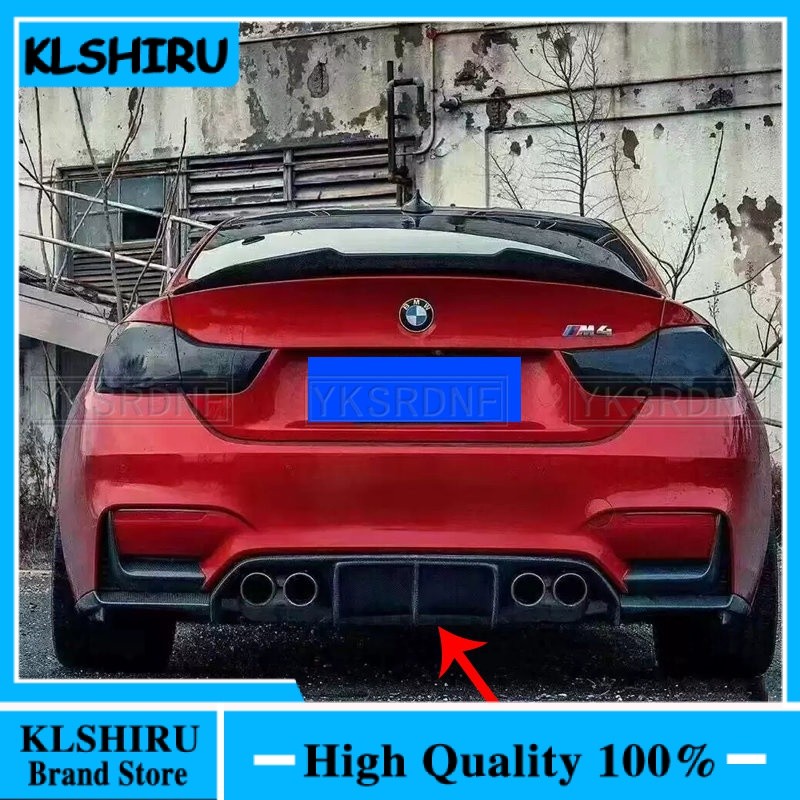 Jual ABS Car Rear Bumper Lip Spoiler Diffuser For BMW F80 M3 F82 F83 M4 ...