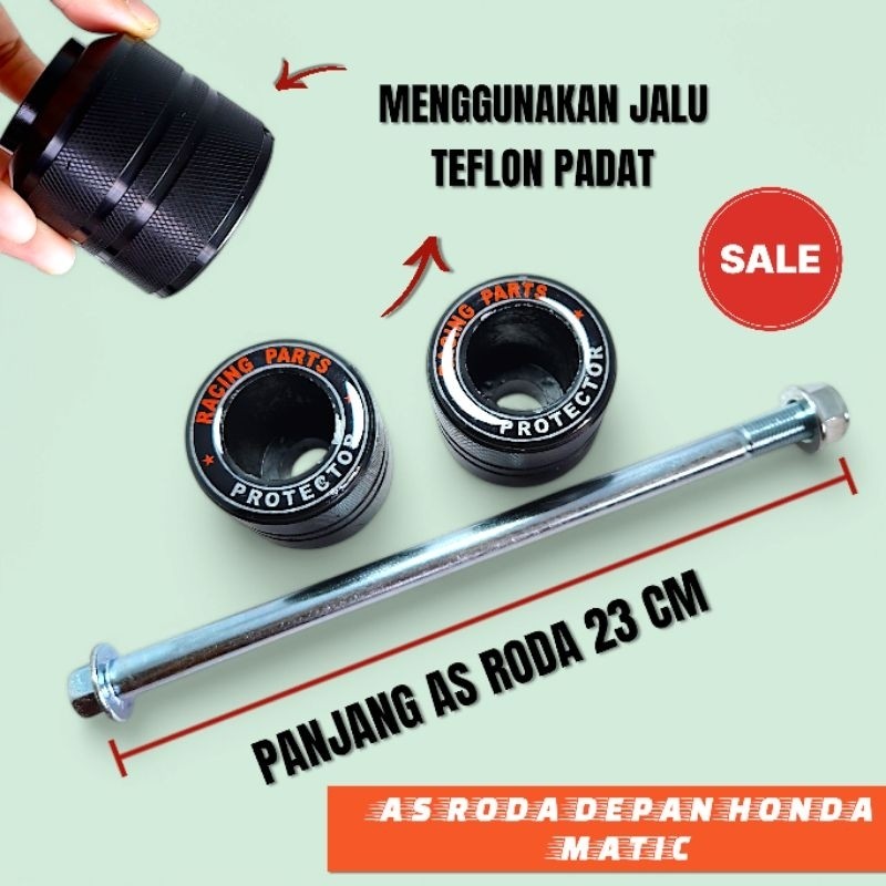 Jual As Roda Depan Honda Matic Universal / As Roda Honda Matic Plus ...