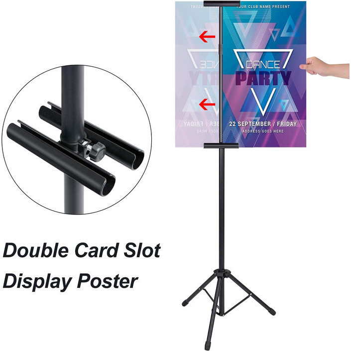 Jual Tripod Stand Banner Display Tiang Iklan Banner & Poster 2 Sisi ...