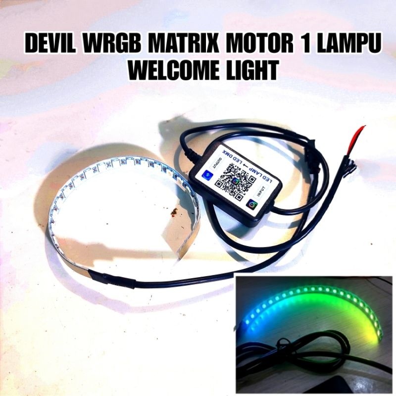 Jual Devil Demon Matrix RGB Motor 1 Lampu Satuan | Shopee Indonesia