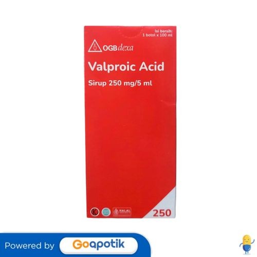 Jual Valproic Acid Ogb Dexa Medica 250 Mg/5 Ml Syrup 100 Ml / Epilepsi ...