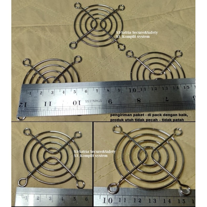 Jual jaring 6cm guard fan 6 cm bisa untuk 5cm 4cm dc12v dc 5v dc 24v 5 ...