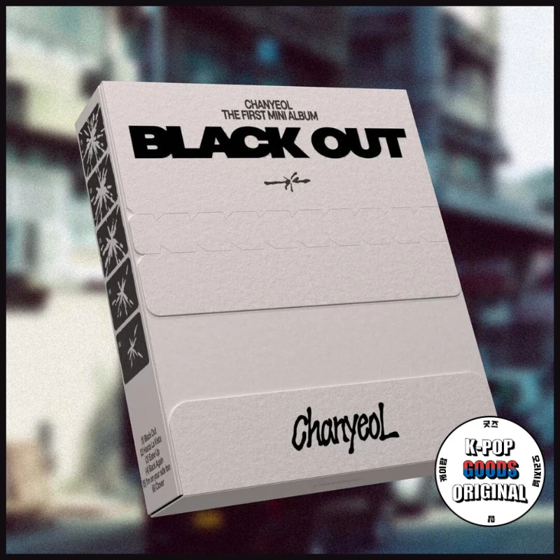 Mini Album CHANYEOL 'Black Out' Spesial dan POB Siap Stok