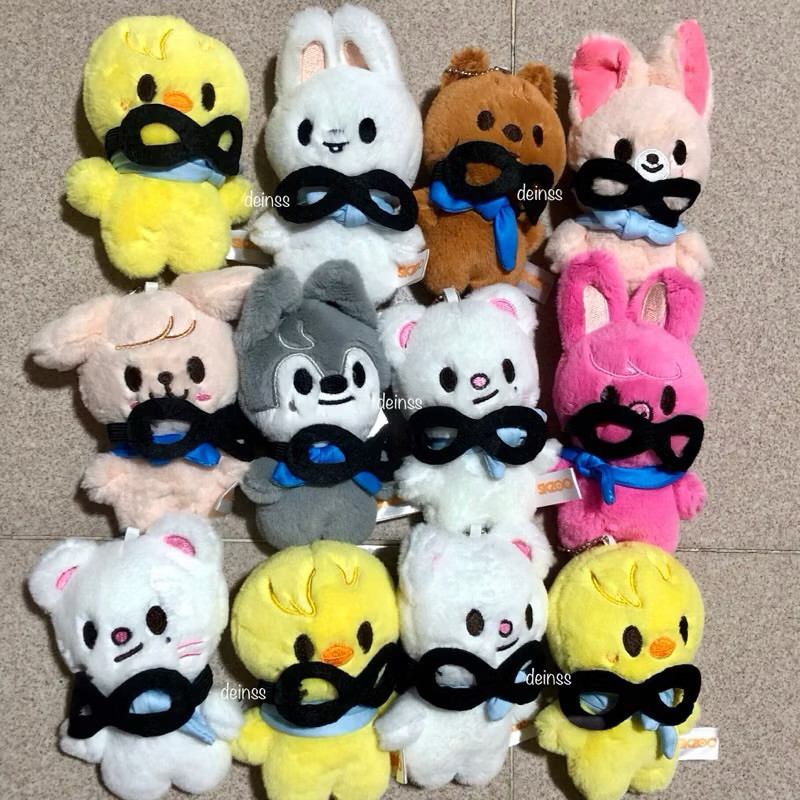 Porte-clés Peluche Kpop Stray Kids 10cm Han Ou Hyunjin - Sans Marque - Neuf