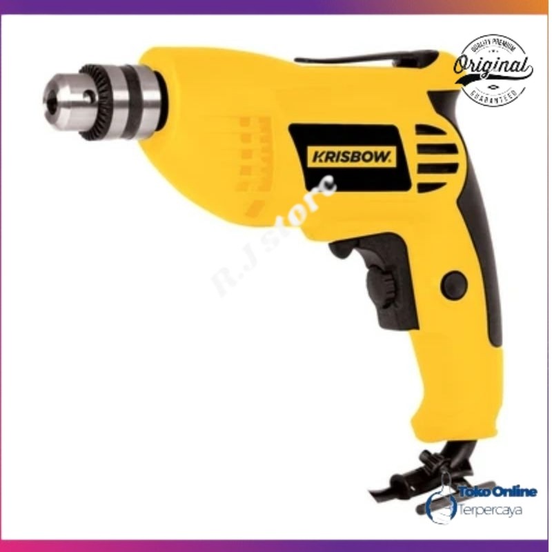Jual Krisbow Bor Listrik 400 Watt 10 Mm/bor listrik/mesin bor | Shopee