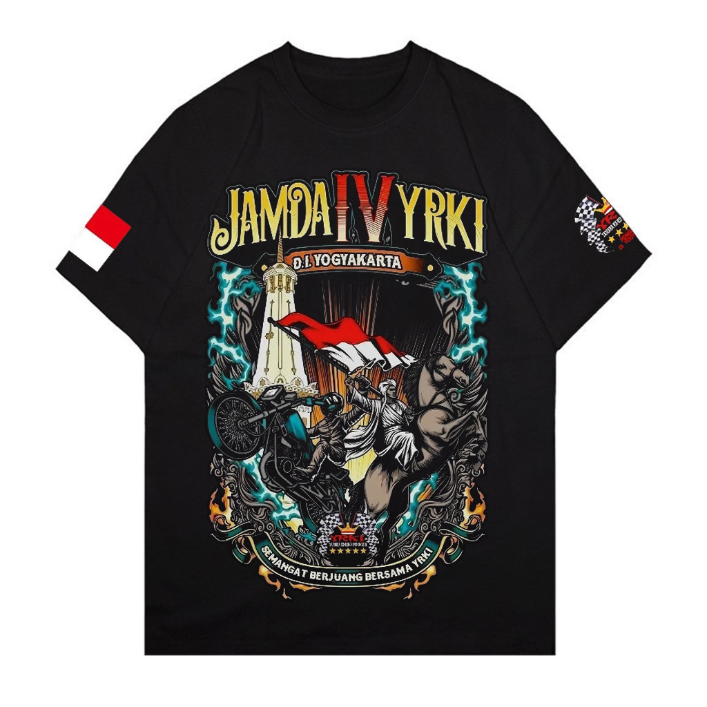 Jual T-SHIRT JAMDA 4 YRKI YOGYAKARTA-STROKE-UP APPAREL | Shopee Indonesia
