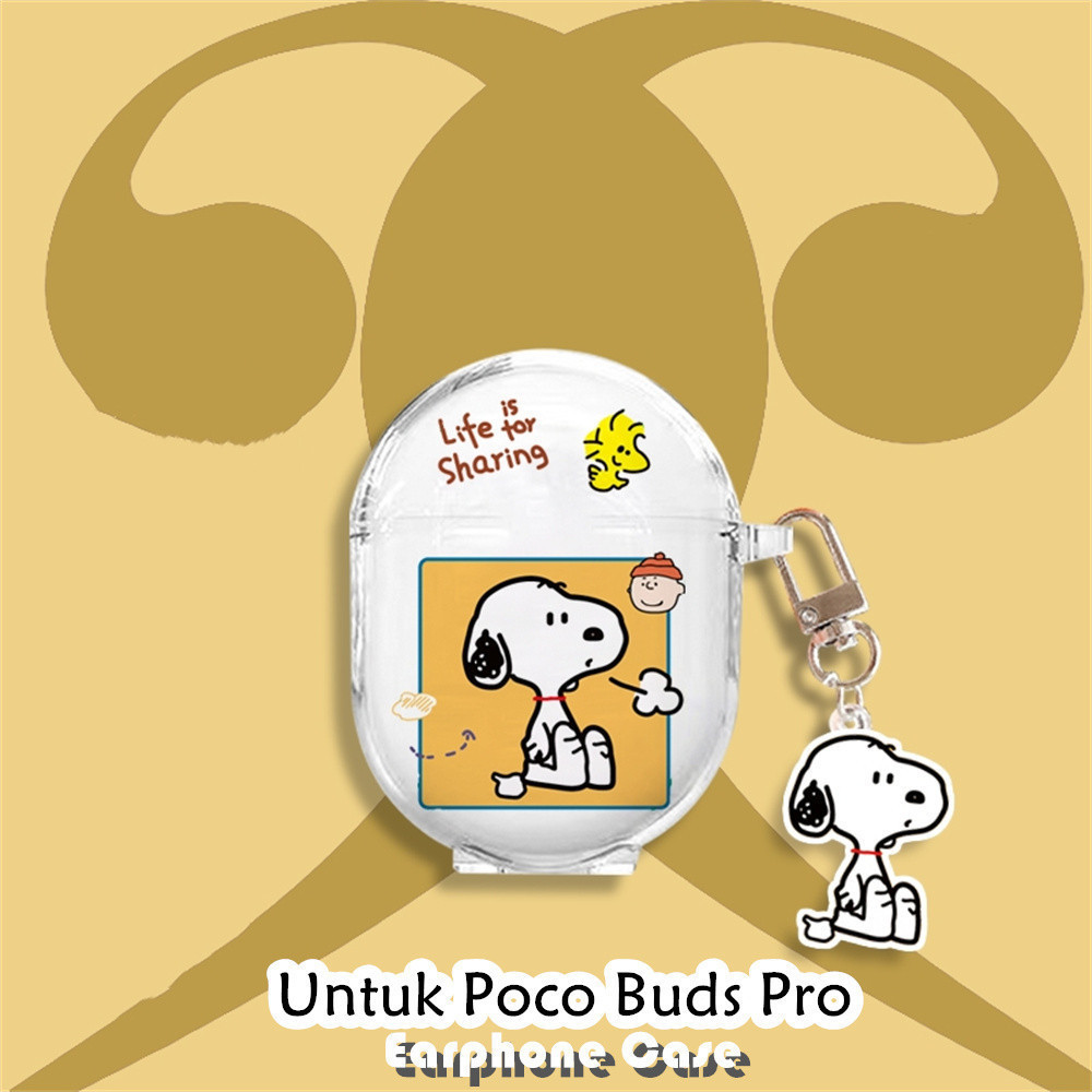 Jual 【Coco Case】Untuk Poco Buds Pro Case Kartun Kreatif transparan ...