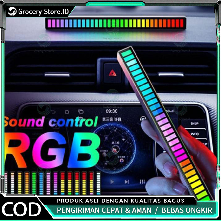 Jual Lampu LED RGB Bar Strip Spectrum Audio Indicator Music Sound ...