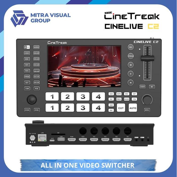 Jual MAGNUSTEK C2 4 HDMI Input Video Switcher with 55quot Monitor ...