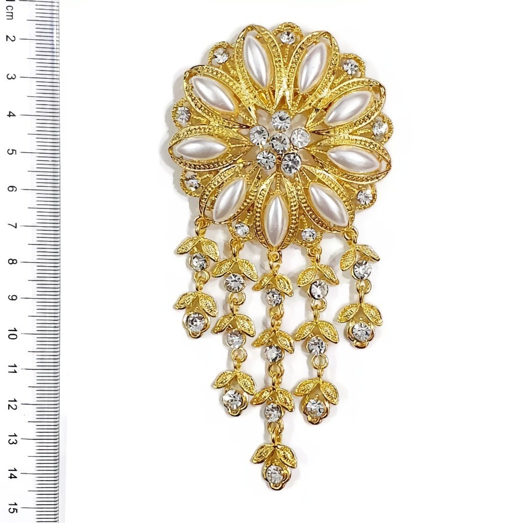 Jual Model terbaru Bros kebaya kutubaru permata putar / aksesoris baju