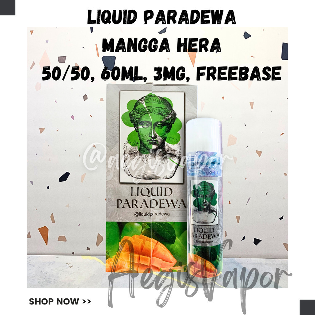 Jual LIQUID PARADEWA MANGGA HERA60ML FREEBASE | Shopee Indonesia