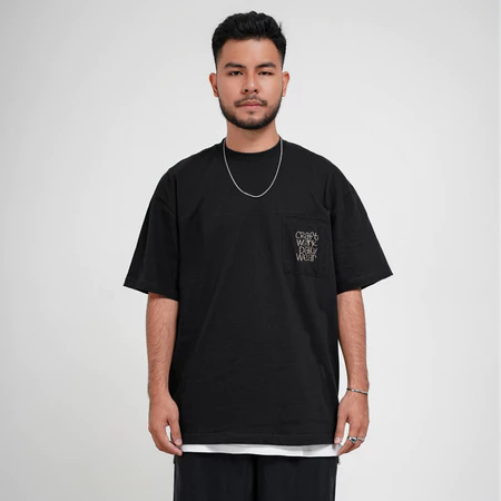 Noforty Oversize Tshirt Black Beams