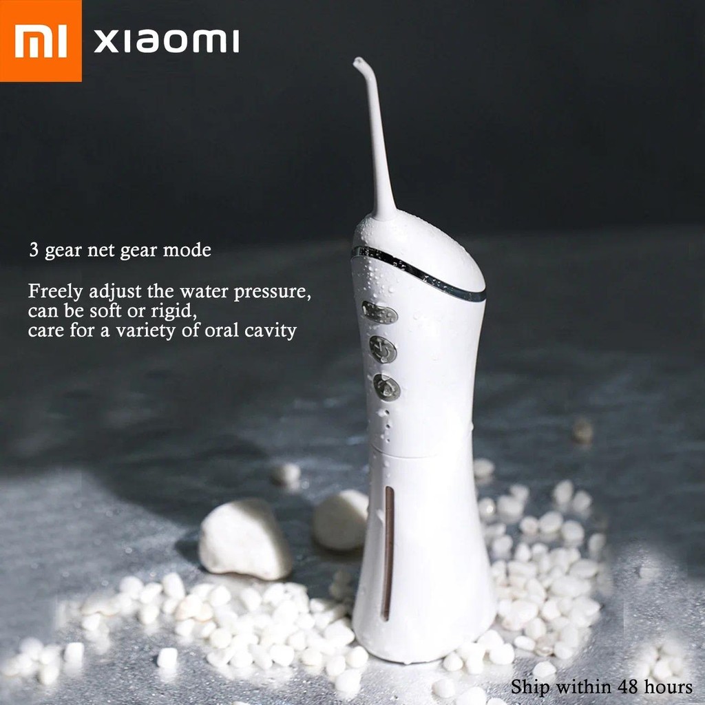 Jual Xiaomi Powerful Dental Water Jet Flosser Electric Oral Irrigator 3 ...