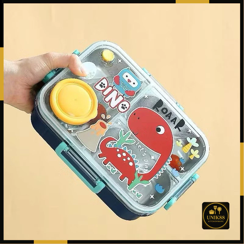 [UNIK88] Kotak Makan Bento Yummy Box stainless | AutoStock
