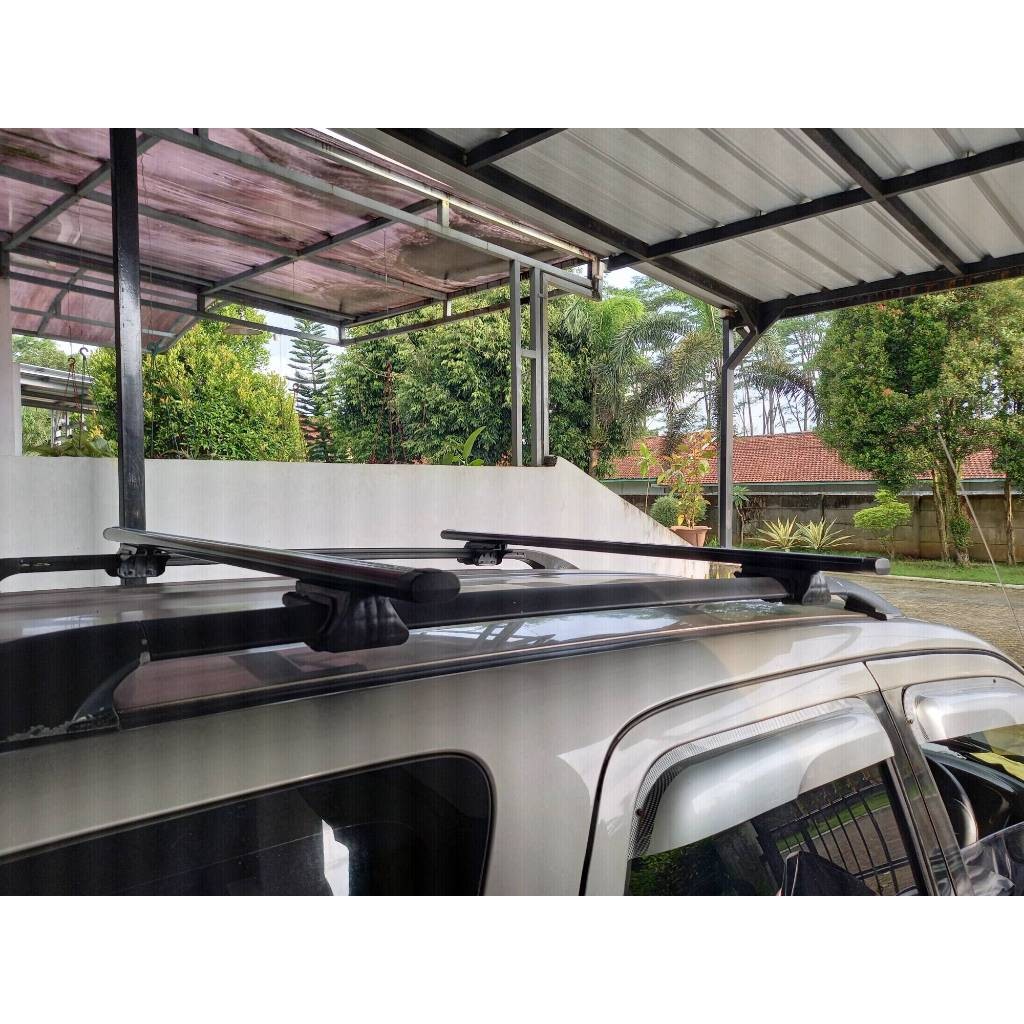 Jual Cross bar kaki rack jepit roofrail Autoboy Unievrsal Ultimate ...
