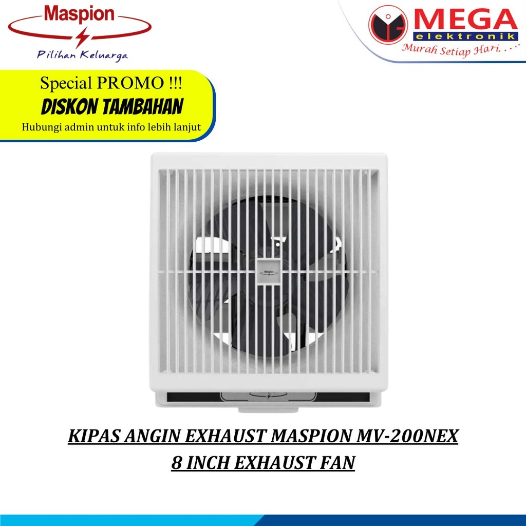 Jual Kipas Angin Exhaust Maspion Mv Nex Inch Exhaust Fan Shopee