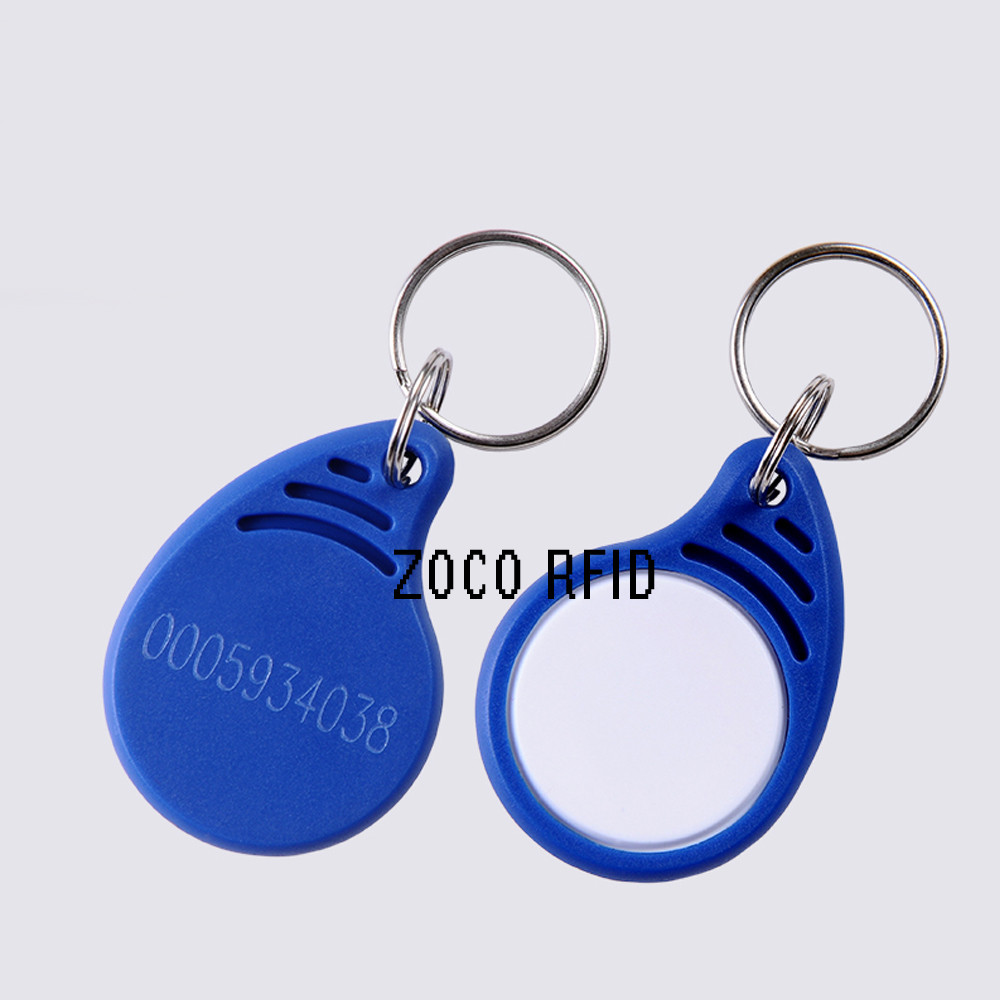 Jual 12# 100pcs/lot Rfid Tag 125Khz Proximity RFID Card Keyfobs Access ...