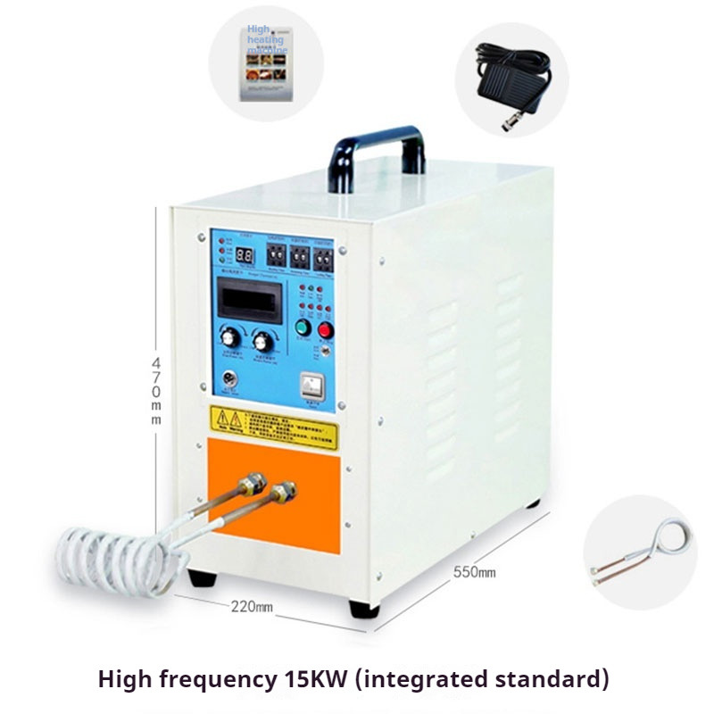 Jual 15KW Induction Heater Induction Heating Machine Metal Smelting ...