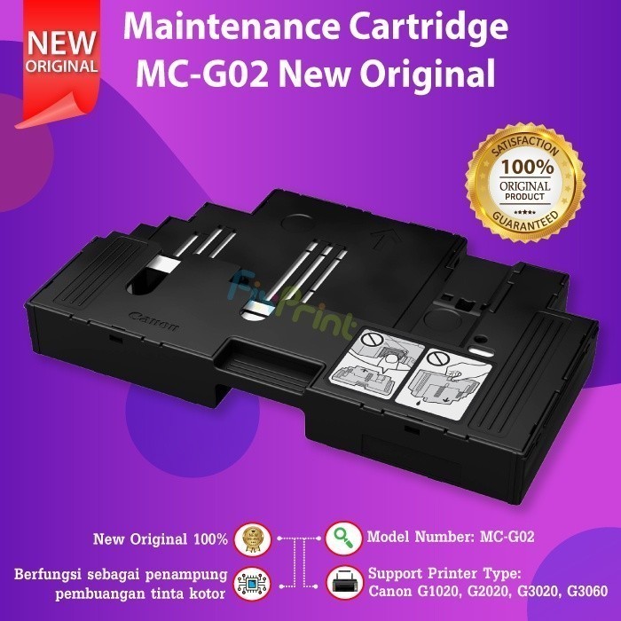 Jual FixPrint Original Maintenance Cartridge Canon MC-G02 MCG02 Printer ...