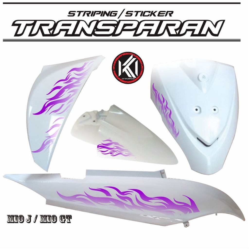 Jual COD STICKER STRIPING TRANSFARAN/TRANSPARAN NEW LIST API SIMPEL ...