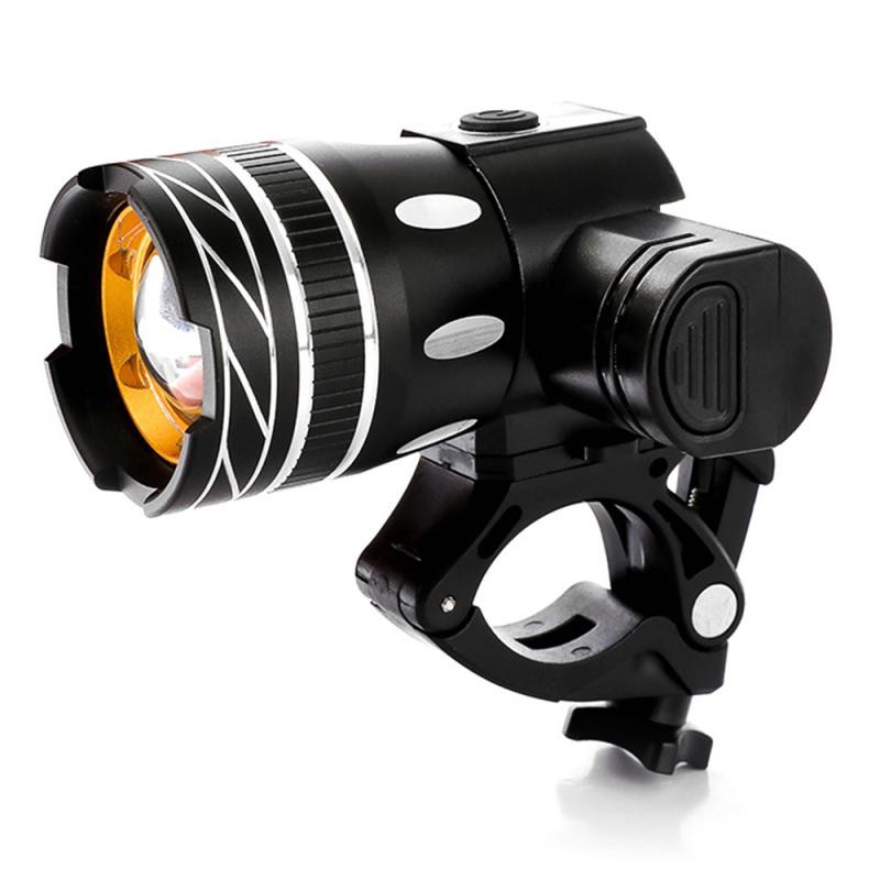 Jual 1500 Lumen T6 LED Bike Light USB Rechargeable Bicycle Light