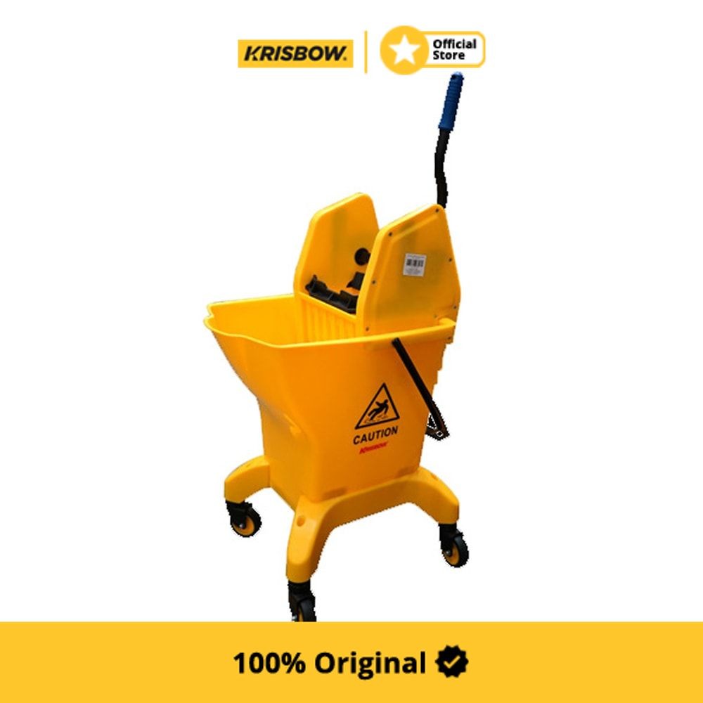Jual Krisbow Bucket Wringer Ember Pel Peras 28 ltr - Kuning | Shopee ...