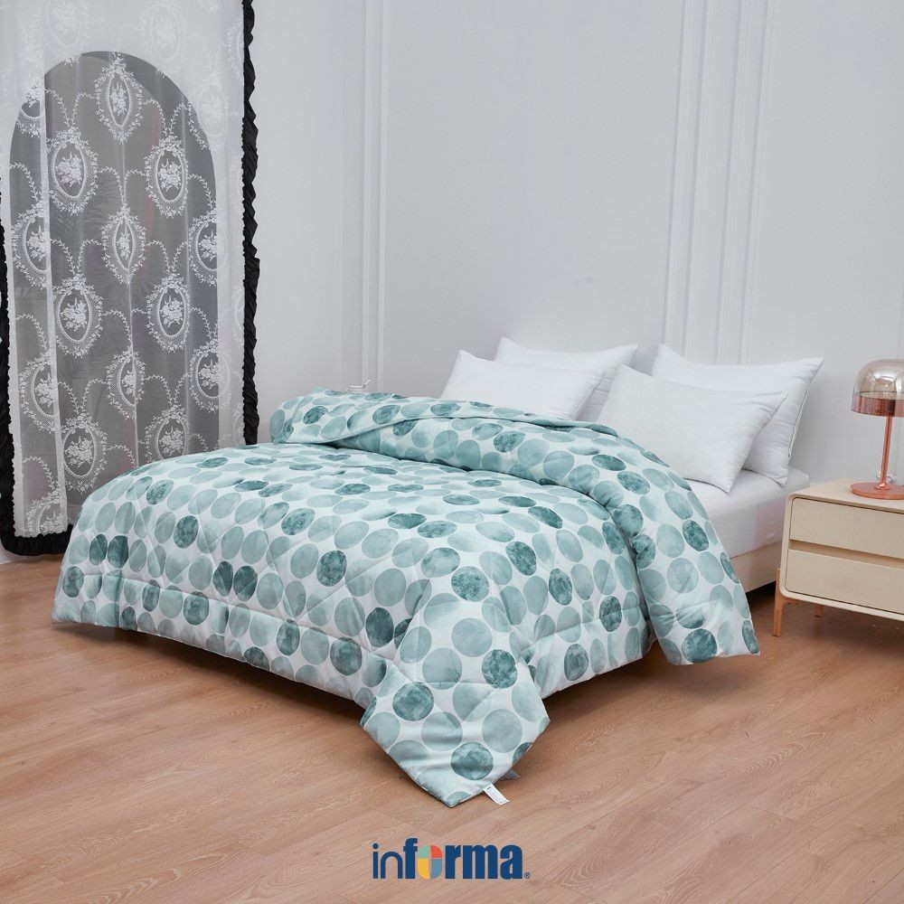 Jual Informa 210X160 cm Bed Cover Microfiber Vonda Selimut Ranjang ...