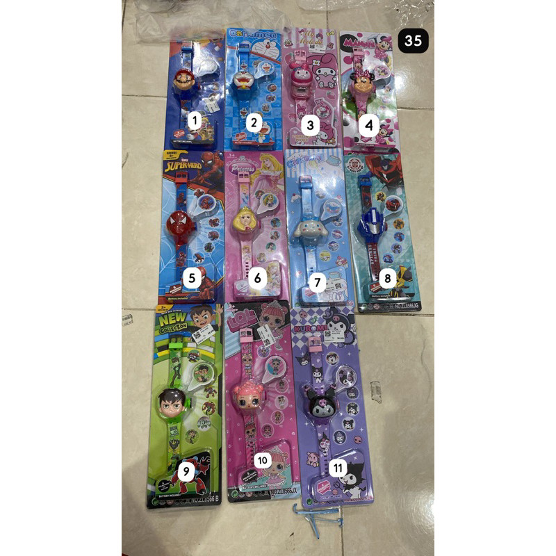Jual (TOS) Jam tangan lotso sanRio karakter / JAM TANGAN ANAK LUCU ...