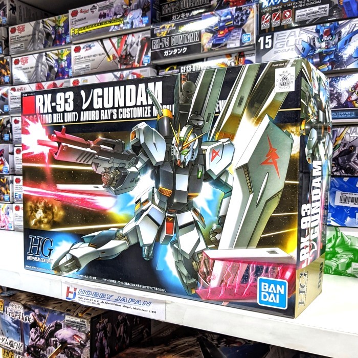 Jual HGUC HG 1/144 RX-93 Nu Gundam Bandai Gunpla | Shopee Indonesia