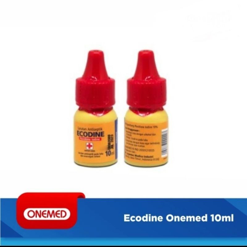 Jual Ecodine Iodine Antiseptik Onemed 10 mL | Shopee Indonesia