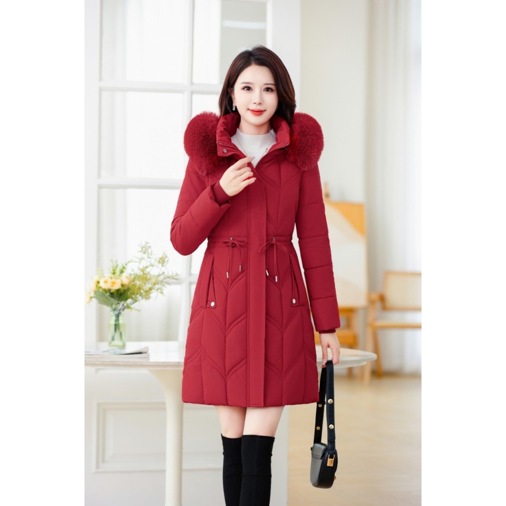Jual Jaket Panjang Wanita Musim Dingin Women Winter Coat Jacket