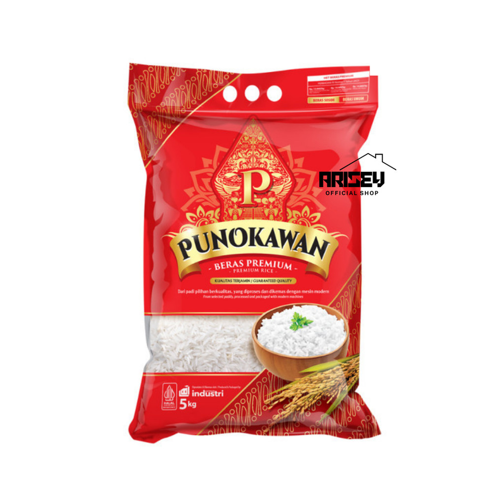 Jual Befood Bulog Beras Punokawan Premium Kemasan 5 kg | Shopee Indonesia