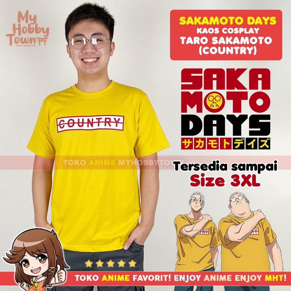 T-shirt Homme Jours Sakamoto - Coupe Classique, Léger, Manches Et Ourlet Double Couture
