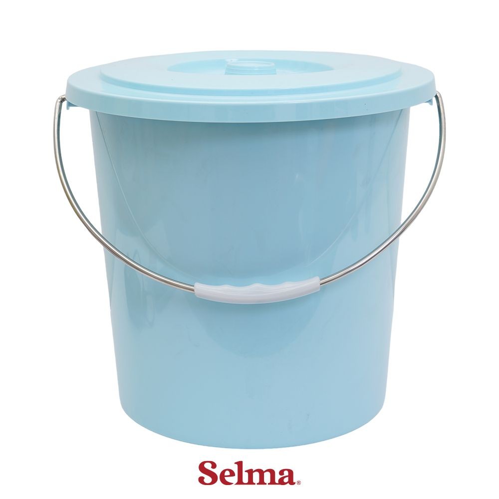 Jual Selma 17 ltr Morgan Ember Plastik Dengan Tutup Ember Bucket Ember ...