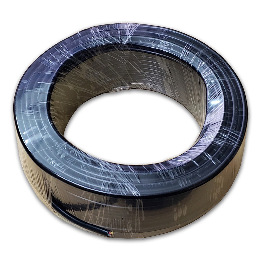 Jual 100FT Wire/Cable RVV 4 Conductor Bare Copper for Video Intercom ...