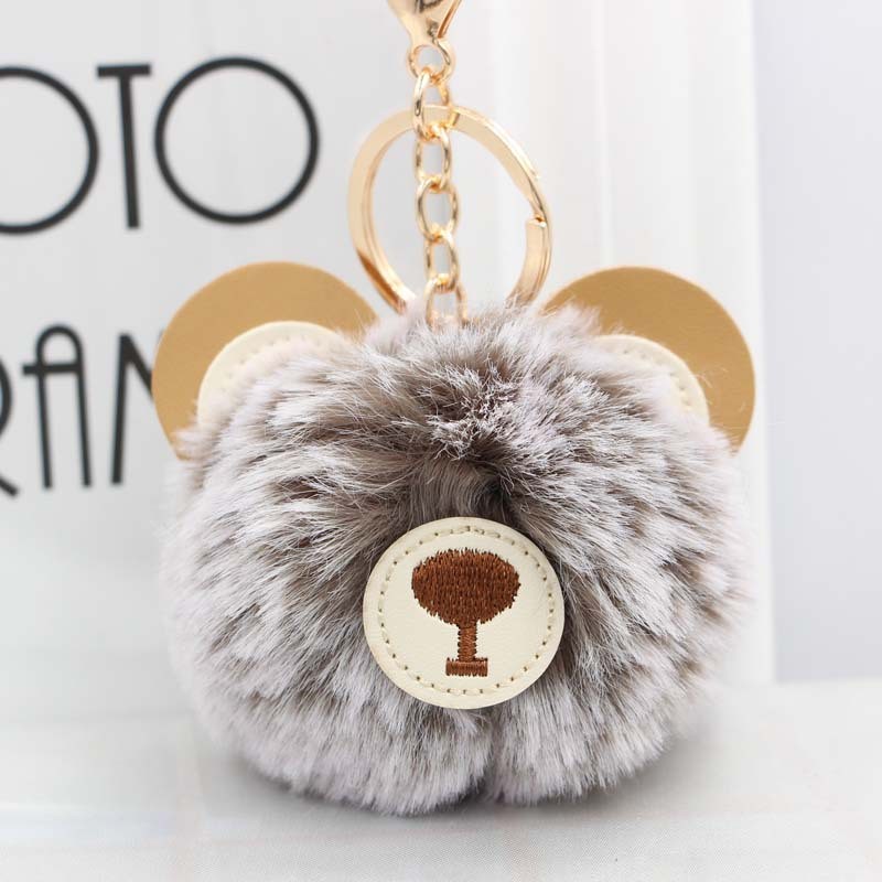 Product image Pompom Bulu Gantungan Kunci Tas Pom pom Pluffy - Bag Charm Feather Ball