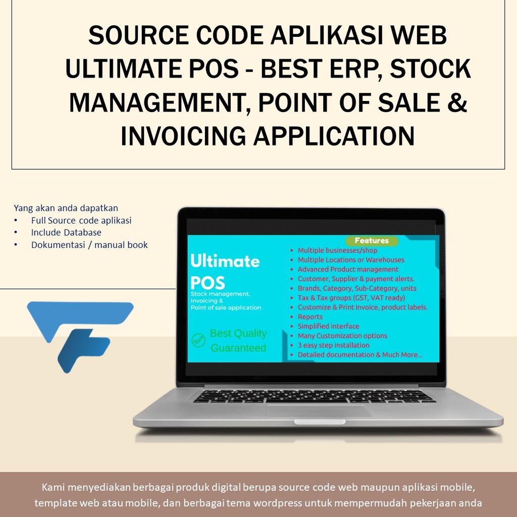 Jual SOURCE CODE APLIKASI WEB ULTIMATE POS - BEST ERP, STOCK MANAGEMENT ...