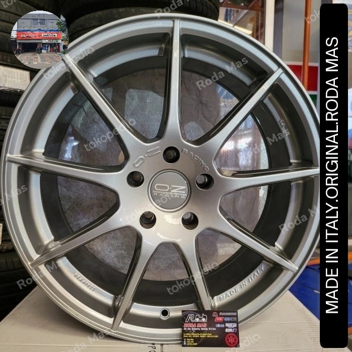 Jual Velg OZ Racing Omnia Original R18inch pcd5x112 (C200,CLA200,A160 ...