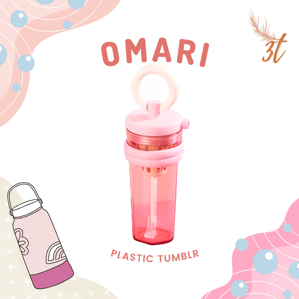 Jual Omari Plastic Tumblr/Botol Minum | Shopee Indonesia